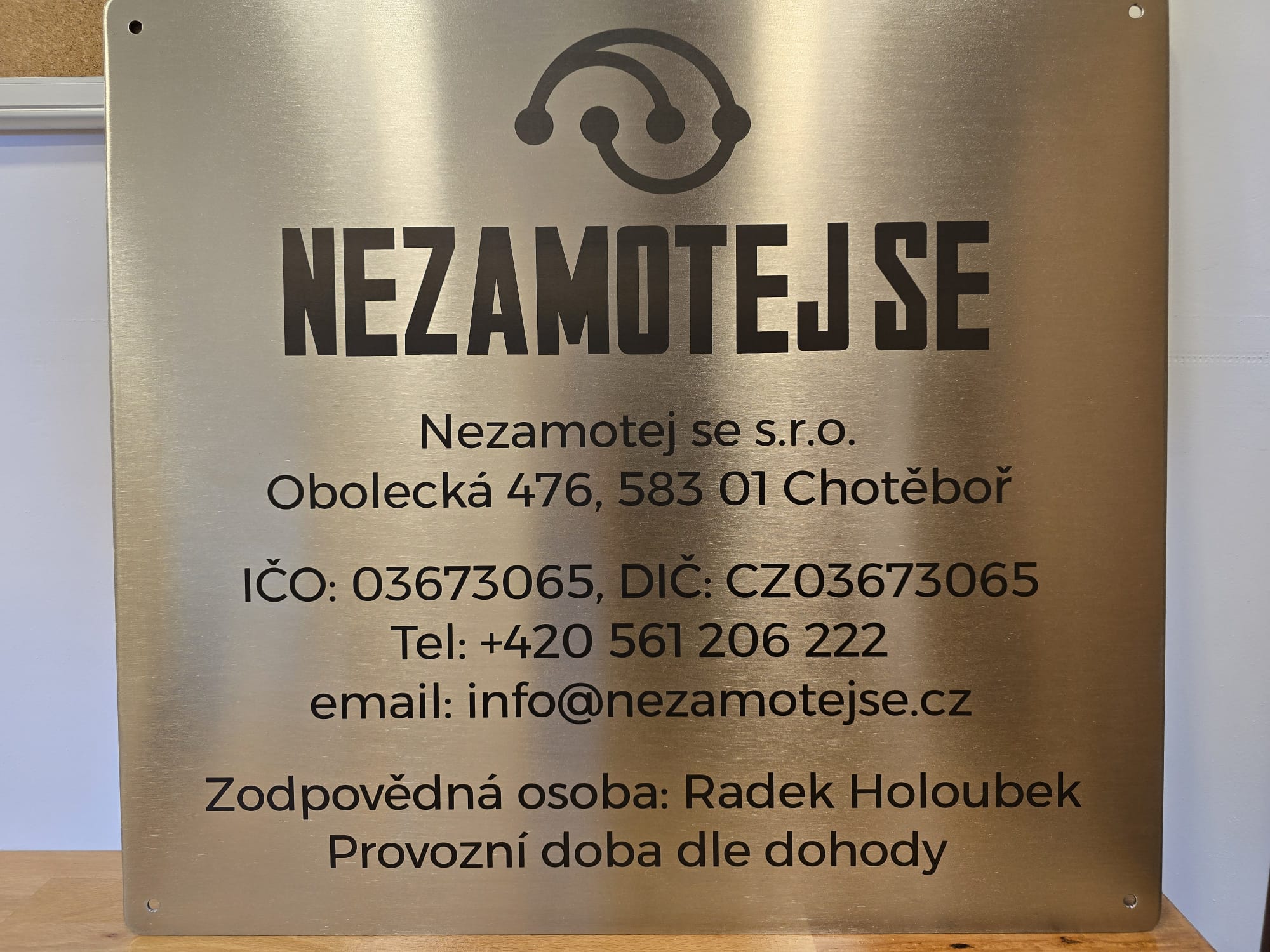 Reklamní cedule 200x300 mm